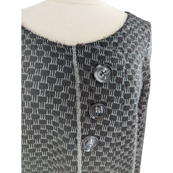 Papillon Women's Long Sleeve Colorblock Tunic Dress Size Large - Picture 3 of 16